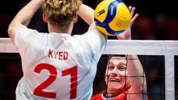 Sestřih utkání Evropské volejbalové ligy Česko – Dánsko