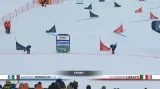 Finálová jízda snowboardistů v Carezze