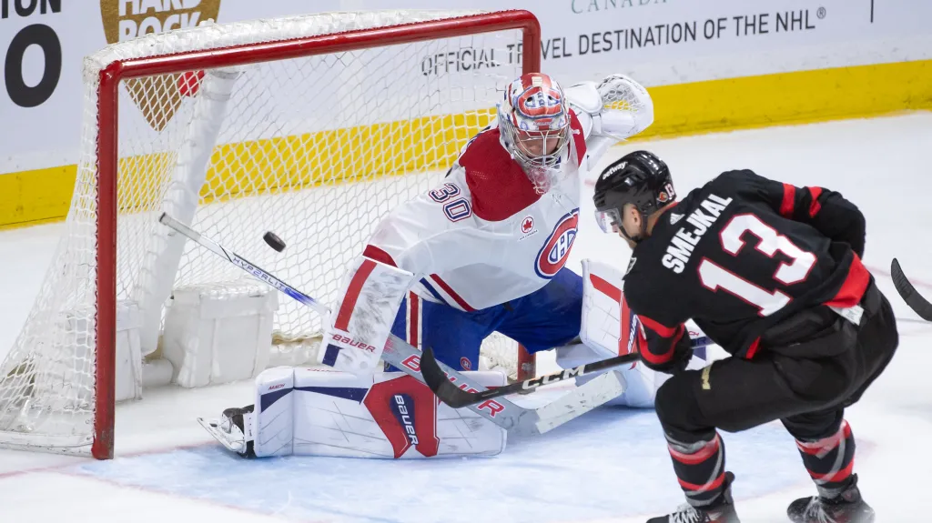 Jiří Smejkal v dresu Ottawy