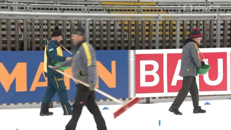 Jak je těžké připravit trať v Ruhpoldingu