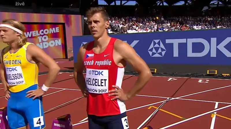 Výkon Helceleta v běhu na 100 metrů