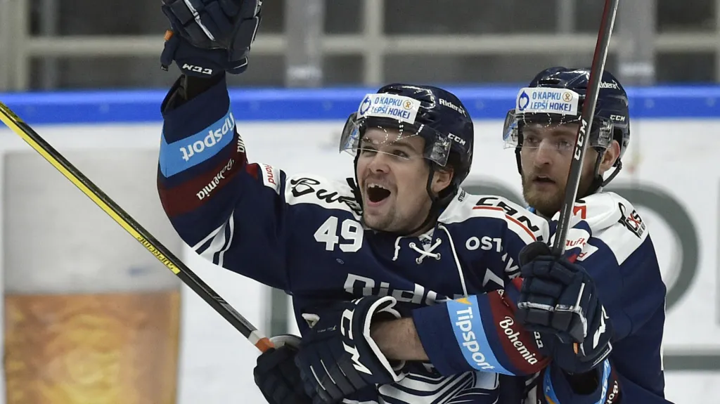 Nicolas Werbík a jeho spoluhráč Martin Dočekal