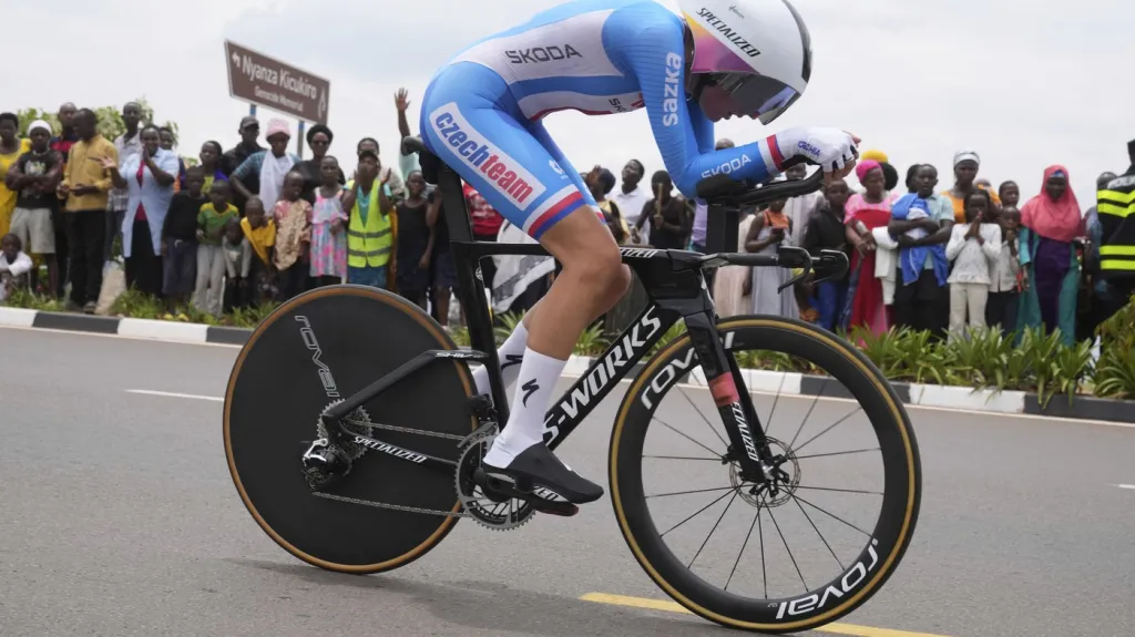 Julia Kopecký v časovce na mistrovství světa