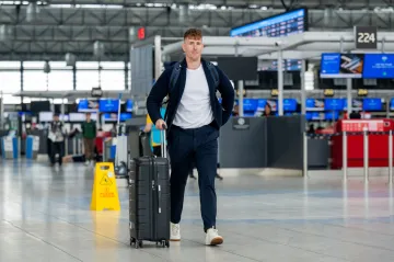Roman Červenka před odletem na MS