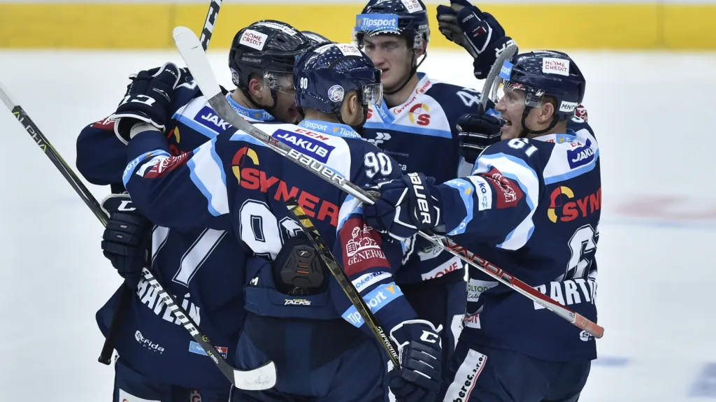 Radost hokejistů Liberce