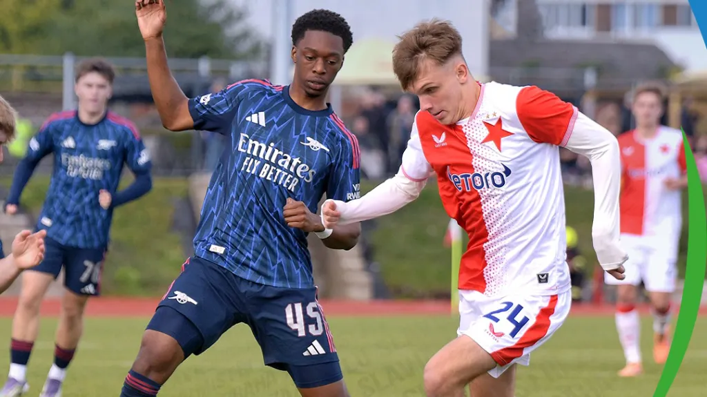 Slavia v Youth League rozdrtila Arsenal 5:1