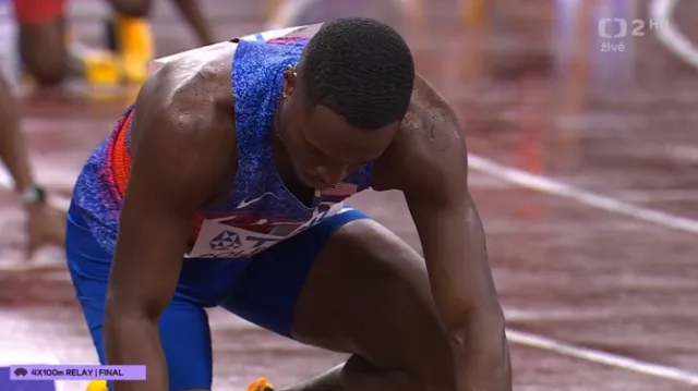 Finále štafety 4x100 m žen a zlatý Lylesův finiš