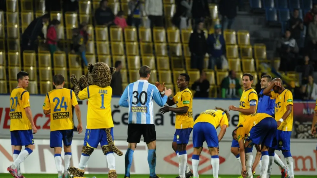 Radost hráčů Teplic