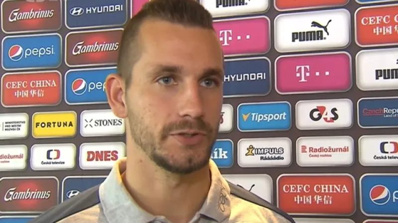 Obránce Lüftner se při debutu v reprezentaci mistrů světa nebojí