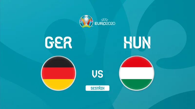 Sestřih utkání Německo - Maďarsko