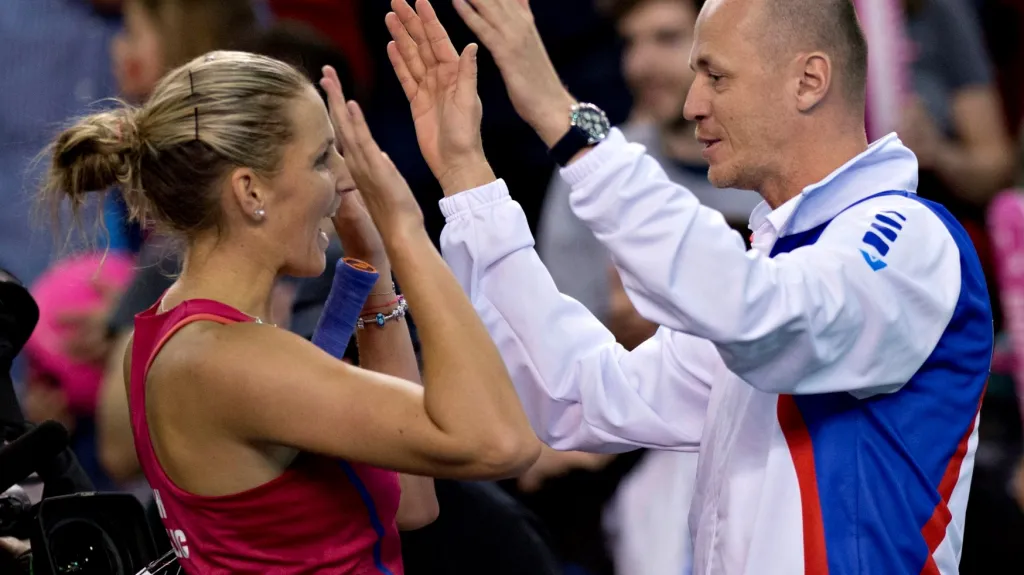Radost Karolíny Plíškové a Petra Pály