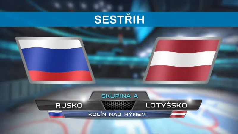 Sestřih utkání Rusko - Lotyšsko