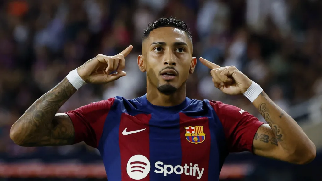 Raphinha z Barcelony