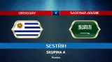 Sestřih utkání Uruguay - Saúdská Arábie