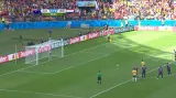 Gól v utkání Austrálie - Nizozemsko: Jedinak - 2:1 (54. min.)