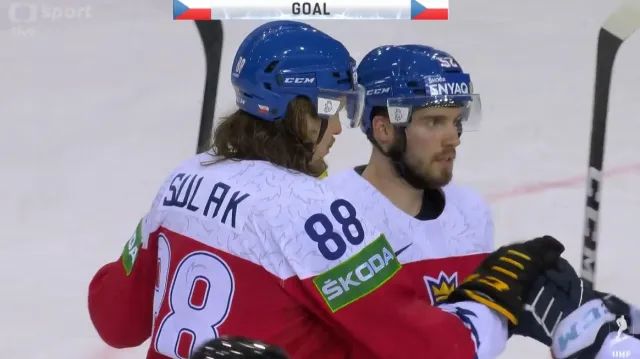Gól v utkání Slovensko – Česko: Šulák – 1:4 (40. min.)
