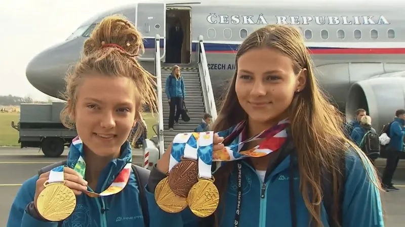Češi přivezli z Olympiády mládeže 13 medailí