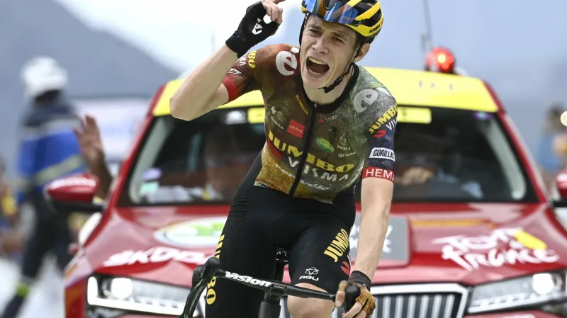 Rozhodující nástup Vingegaarda na Col du Granon