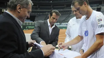 Berdych, Štěpánek a Svoboda