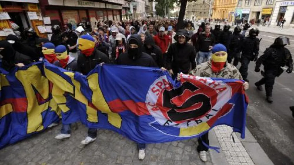 Sparťanští fanoušci