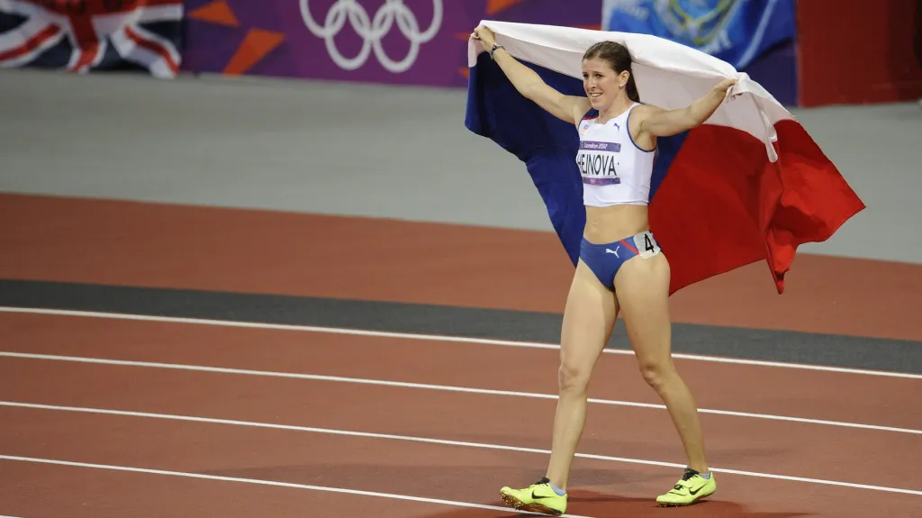 Zuzana Hejnová slaví olympijský bronz