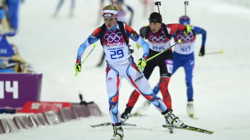 Gabriela Soukalová na ZOH v Soči