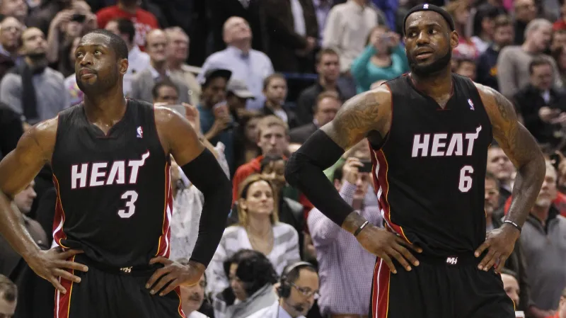 Dwyane Wade a LeBron James