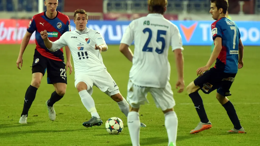 Utkání Baník Ostrava - Viktoria Plzeň