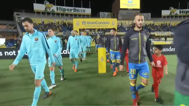 Las Palmas si vyšláplo na Barcelonu