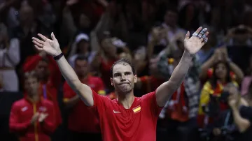Rafael Nadal své zřejmě poslední utkání prohrál