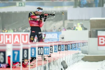 Johannes Bö na střelnici