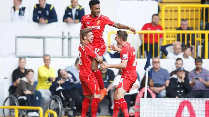 Slavící hráči Liverpoolu