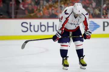 Zklamaný Alex Ovečkin z Washingtonu