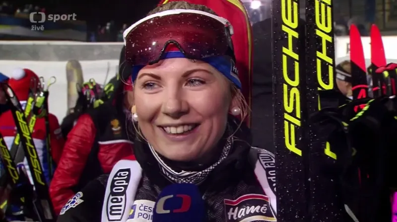 Charvátová: Jsem moc spokojená. Uvidím, kolik mi zbylo sil do stíhačky