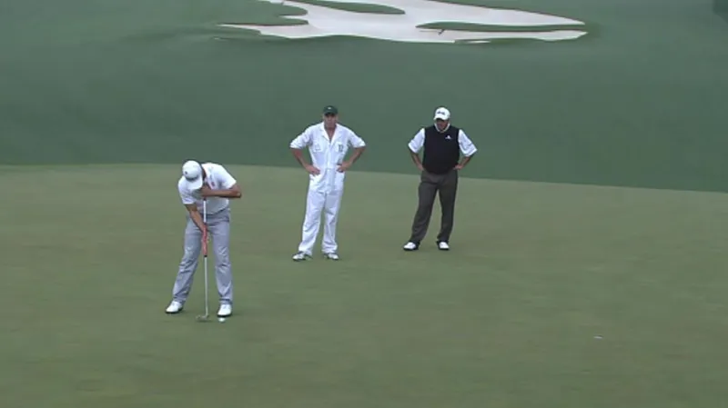 Vyvrcholení golfového Masters