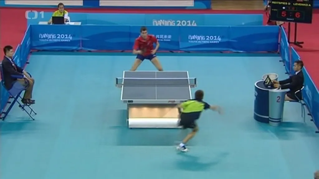 Na OH mládeže se ukázal stolní tenista Reitspies