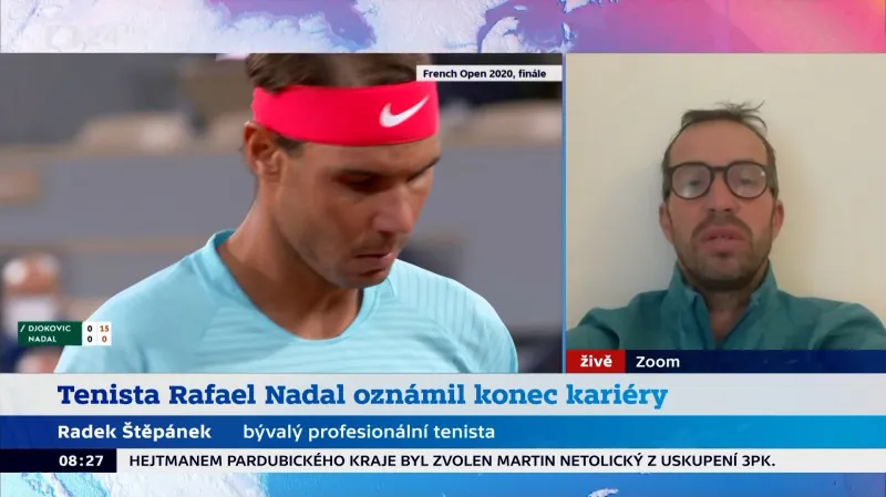 Studio 6: Štěpánek o konci Nadalovy kariéry