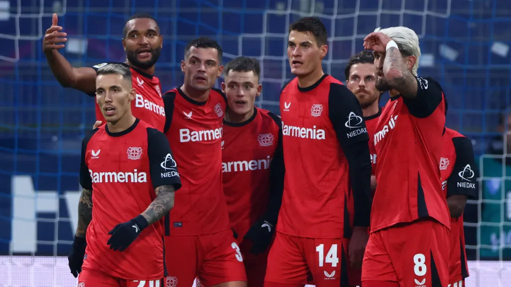 Radost hráčů Leverkusenu