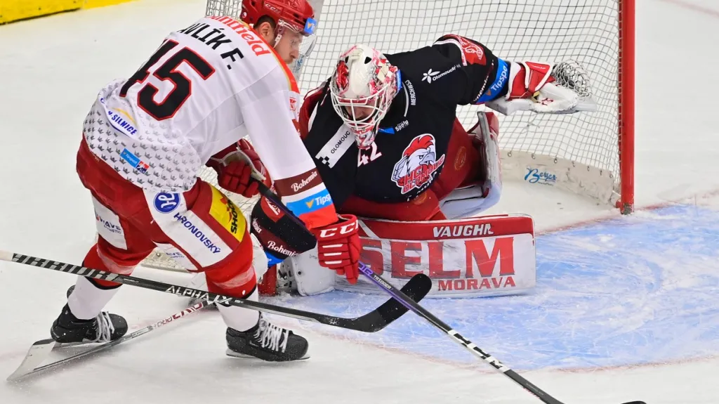 Utkání Mountfield Hradec Králové - HC Olomouc