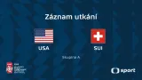 Záznam utkání USA – Švýcarsko