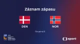 Záznam utkání Dánsko – Norsko
