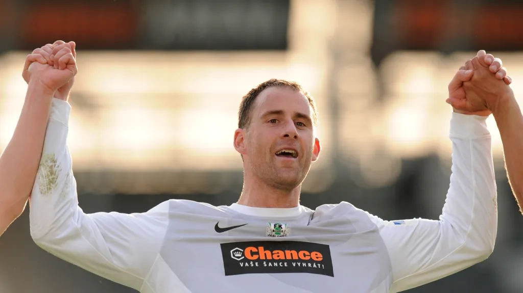 Brankář Jablonce Michal Špit