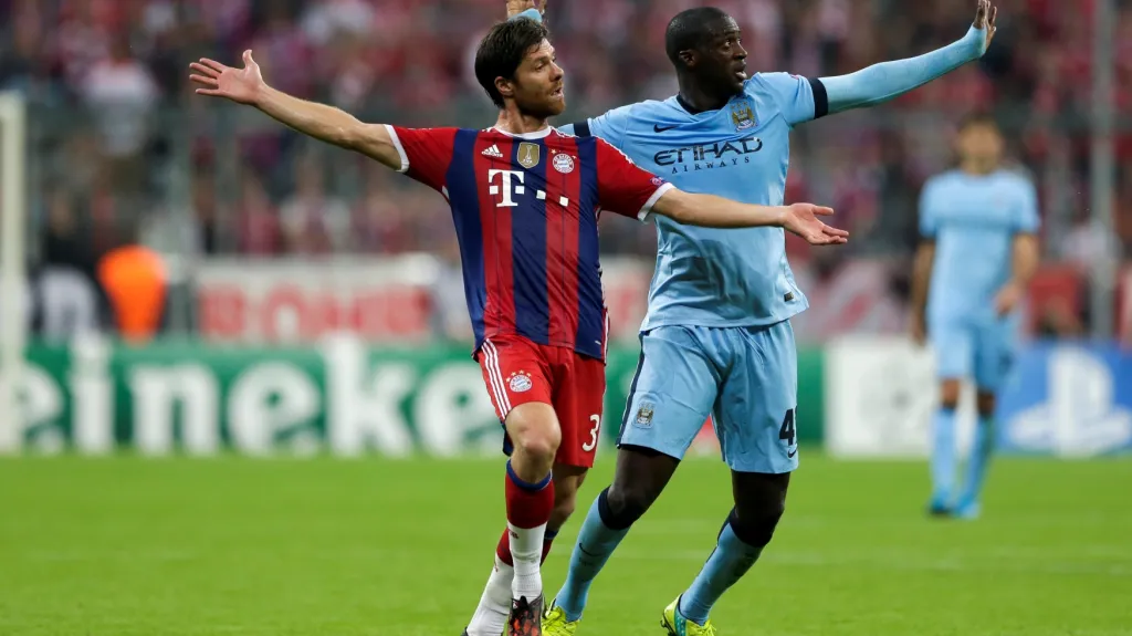 Utkání Bayern Mnichov - Manchester City