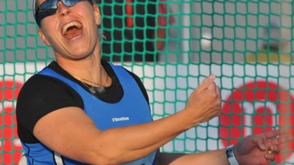 Diskařka Věra Cechlová