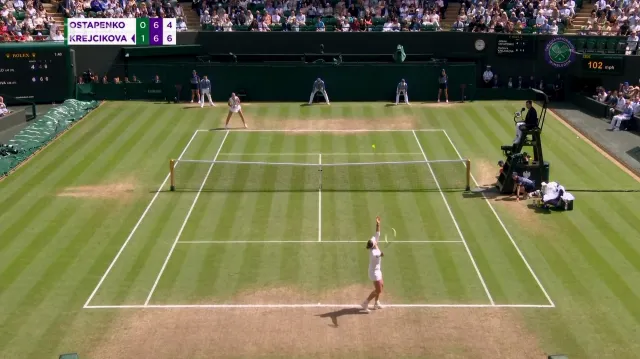 Krejčíková vyzve v semifinále Wimbledonu Rybakinovou