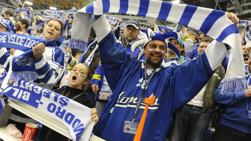 Fanoušci Komety Brno