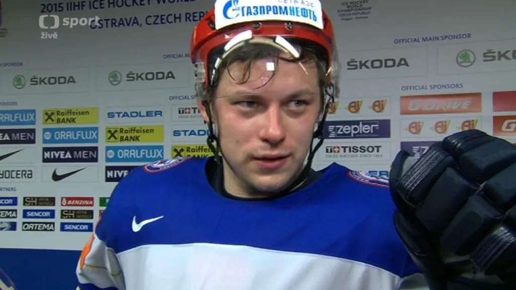 Tarasenko: Proti Slovensku se nedá dominovat celý zápas