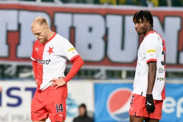 Nešťastní hráči Slavie