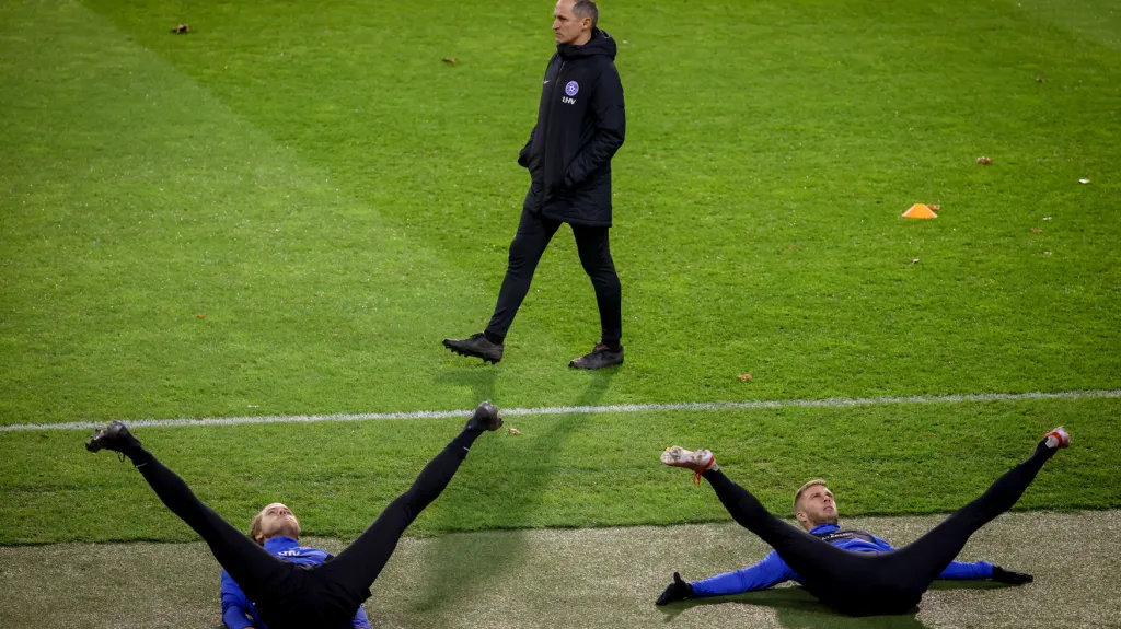 Trenér estonské reprezentace Thomas Häberli