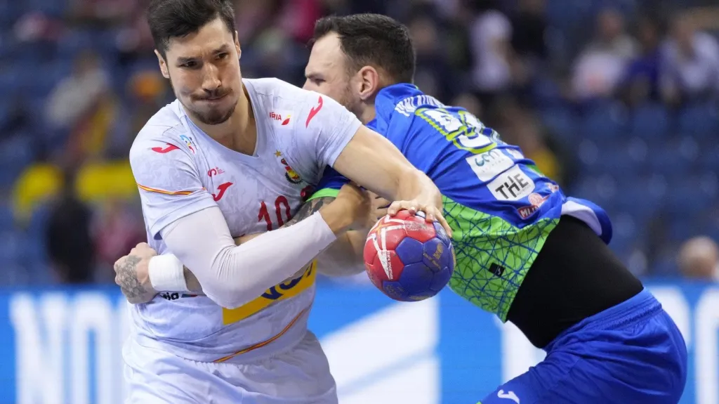 Utkání Slovinsko - Španělsko